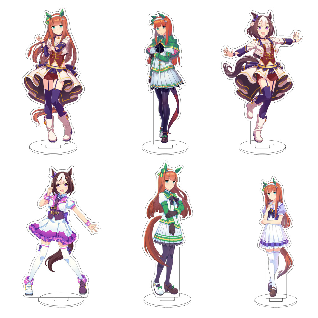Figma Stand Set - 16-сантиметровая аниме-фигурка Uma Musume: Pretty Derby