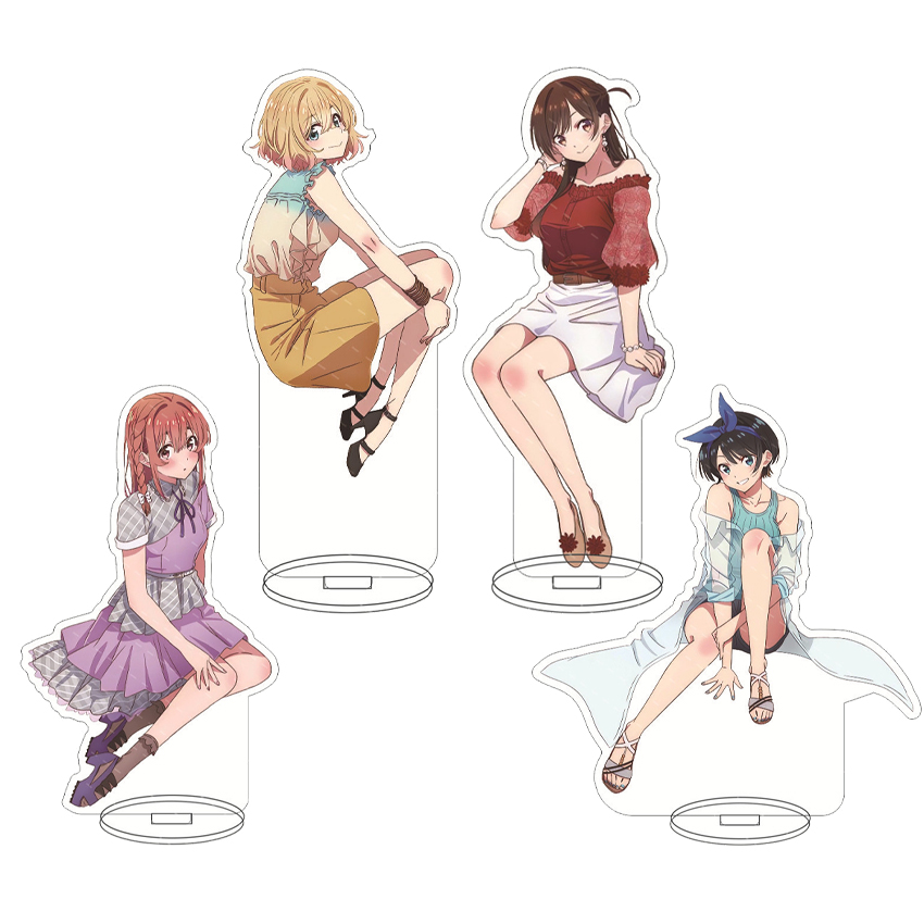 Figma Stand Set - Аниме-фигурка 16 см: Rent-A-Girlfriend ‌ Акриловые