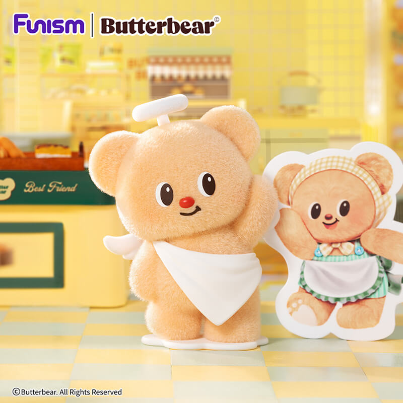 Vinyl Figure Blank - Серия модных фигурок-сюрпризов FUNISM Butterbear Happy