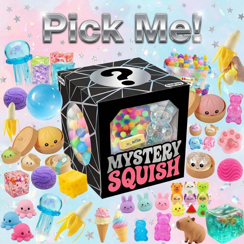 Мягкая милая игрушка-сюрприз в – обзор и цена Mystery Box Blind Bag
