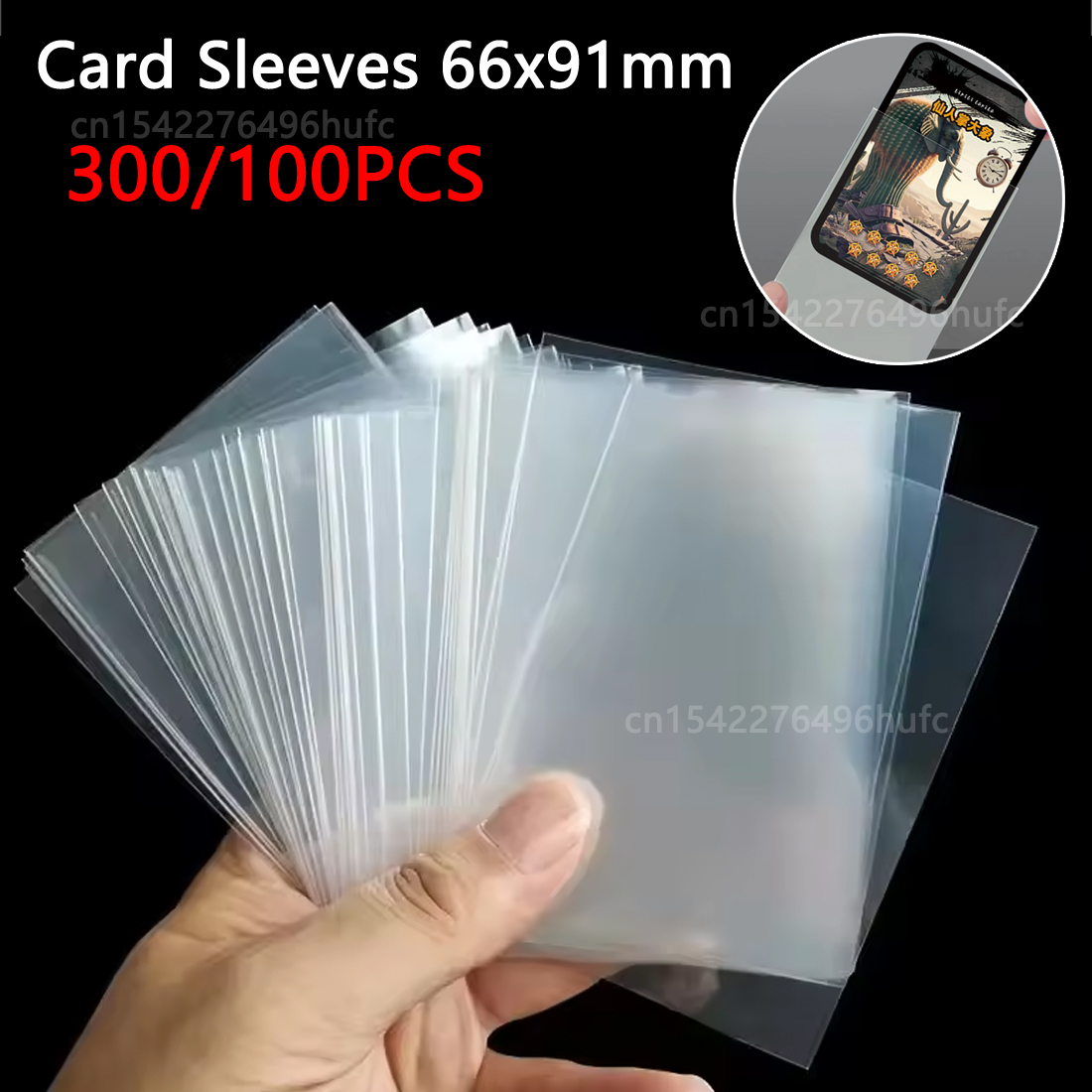 300/100 шт. 66*91 мм рукава дл – обзор и цена Card Penny Sleeve