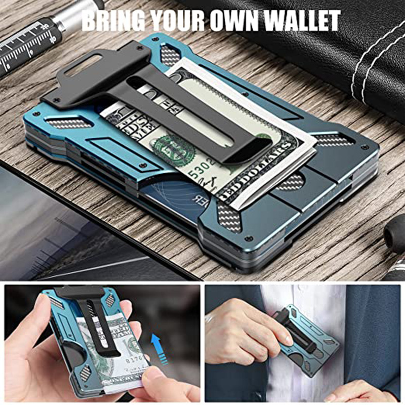 RFID-кошелек для карт, держате – обзор и цена Card Top Loader
