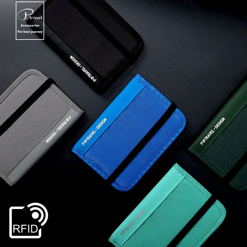 RFID дорожный кошелек, держате – обзор и цена Card Top Loader