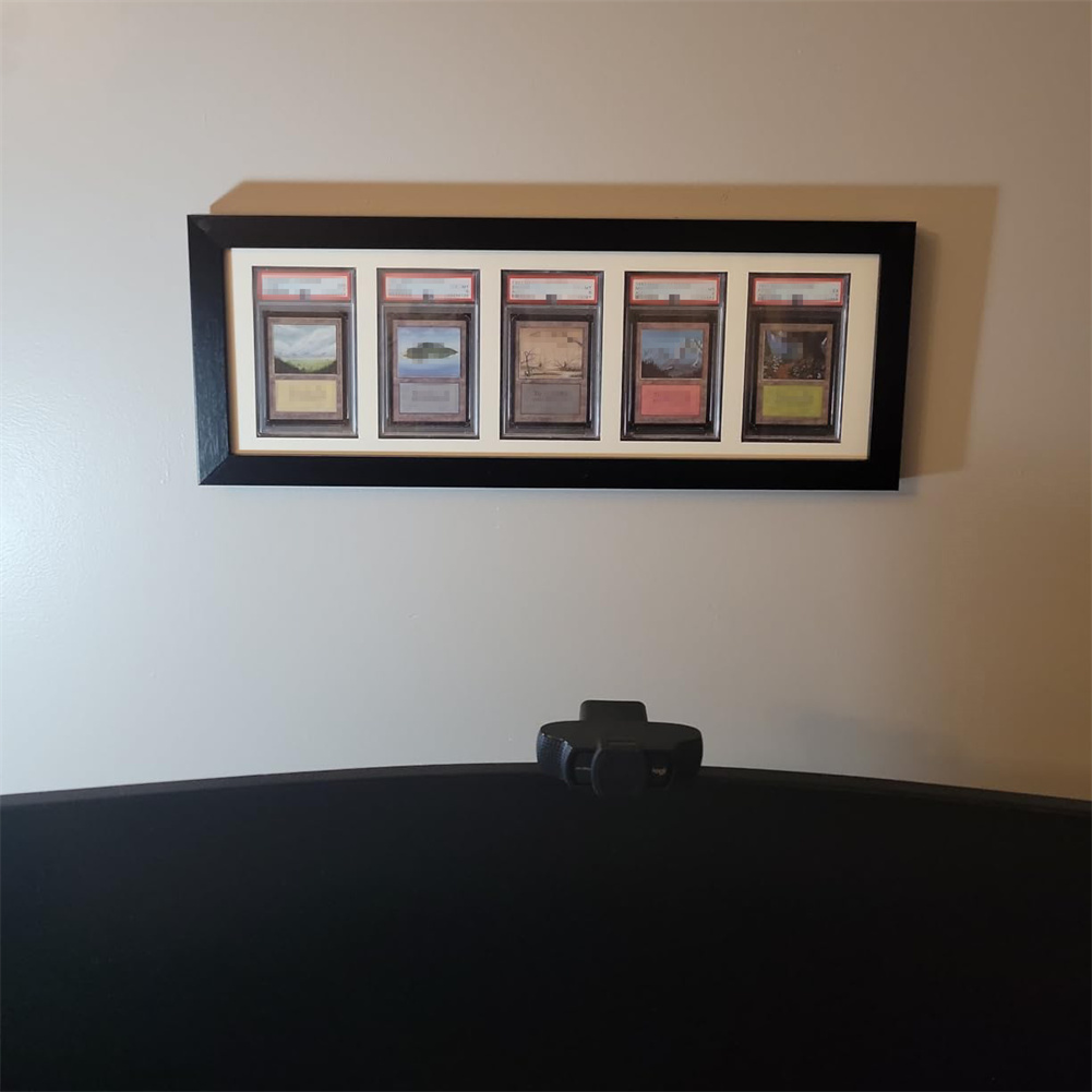 3-9 сеток, деревянная витрина  – обзор и цена Graded Card Display