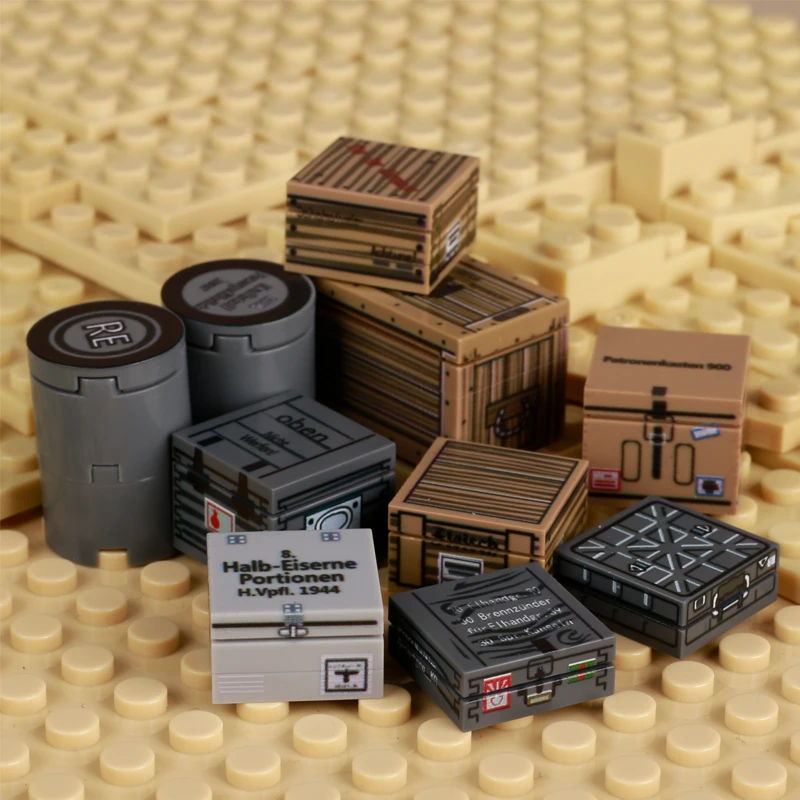 Набор строительных блоков MOC  – обзор и цена Lego Minifigure Holder