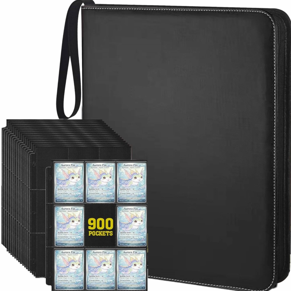 Альбом для карточек на 900 кар – обзор и цена Trading Card Binder