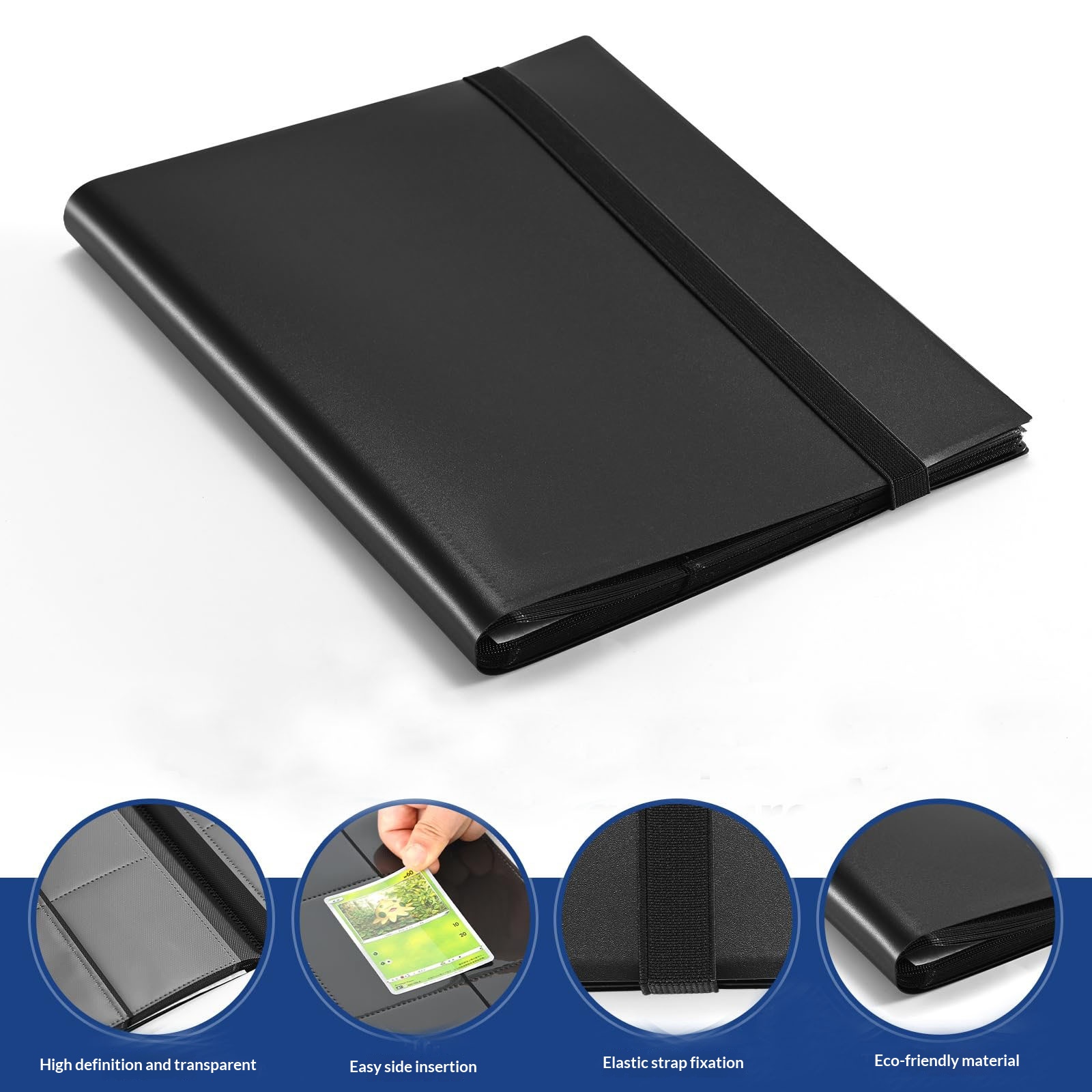 Канцелярский альбом для коллек – обзор и цена Trading Card Binder