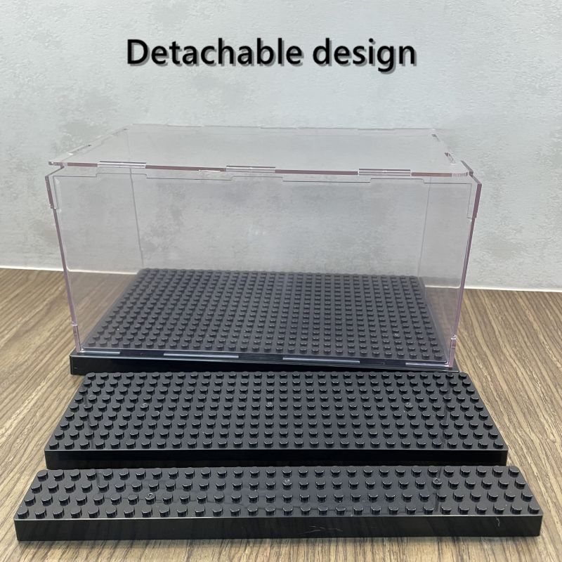 Акриловая прозрачная витрина,  – обзор и цена Lego Minifigure Holder